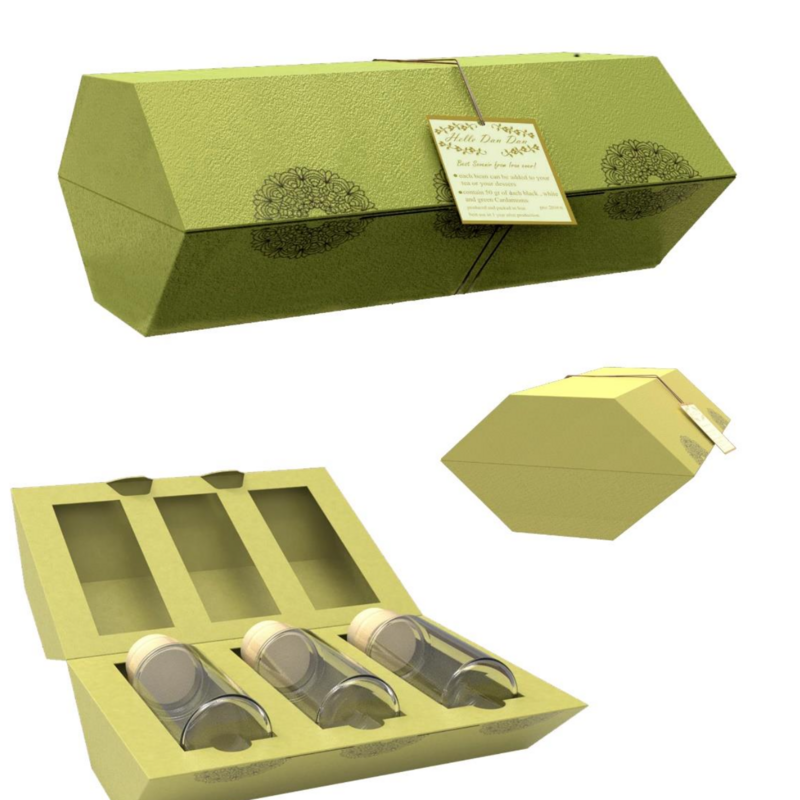 Souvenir Packaging(3 type of Cardamom) 